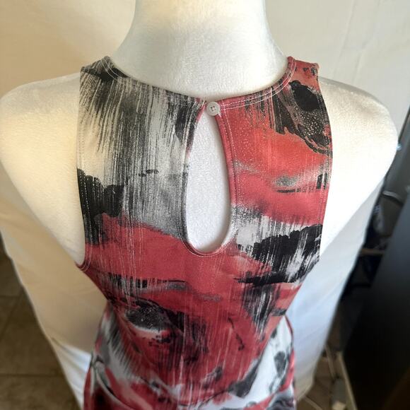 Abercrombie & Fitch Floral Sleeveless Day Dress Size Large - Picture 5 of 16